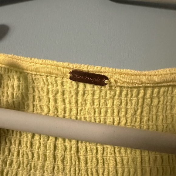 New free people yellow cutout dress - Picture 3 of 3